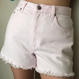 High-Waisted Jean Shorts